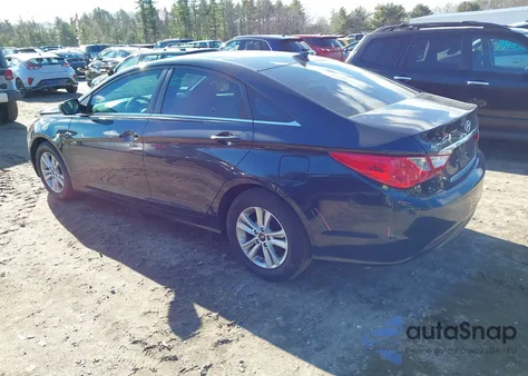2013 Hyundai Sonata Gls from USA, damaged, VIN 5NPEB4AC7DH769796